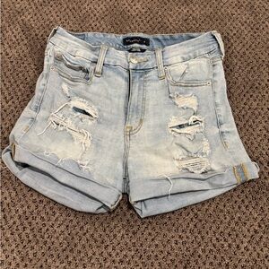 Aeropostale high rise curvey midi shorts